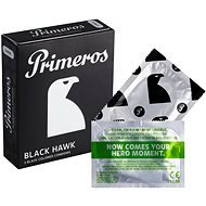 PRIMEROS Black Hawk condoms black, 3 pcs - Condoms
