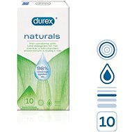 DUREX Naturals, 10 ks - Kondómy