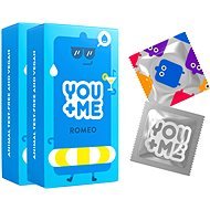 YOU ME Romeo kondomy se zvýšenou dávkou lubrikace, 2× 12 ks - Condoms