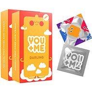 YOU ME Darling kondomy s extra tenkou stěnou, 2× 12 ks - Condoms