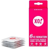 XO - természetes latex, Hi Sensation, 6db - Óvszer