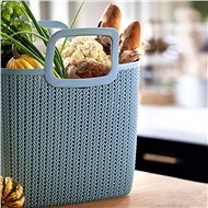 KNIT - Blue - Shopping Bag
