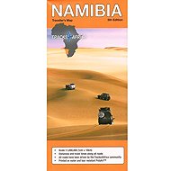 Namibia - přehledová mapa - 