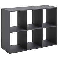 Kobi Loni Shelf 2 × 3, grey - Shelving Unit