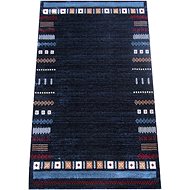 Kusový koberec Gabbeh 01 modrý 80 × 150 cm  - Koberec