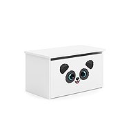 Kobi Daria toy chest 42 × 40 × 73 cm, white, Panda - Chest