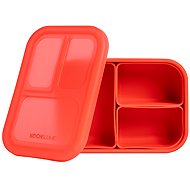 Kochblume Box with removable bowls, red - Lunch Box