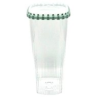Kochblume Square ‘1-Click’ Container (various designs) – sage, 2 l - Storage Jar
