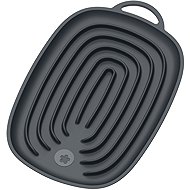 Kochblume Spoon Rest, Oval, Black - Pot Holder