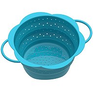 Kochblume Collapsible Strainer Turquoise Size M - Sieve