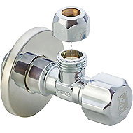 KOER Angle Valve KR.510 A 1/2"× 3/8" - Corner Valve