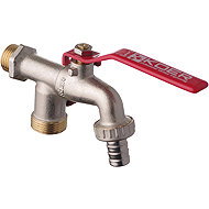 KOER Garden Ball Valve with Two Outlets, KR.248 1/2" - Irrigation Valve