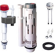 KOER Flush Kit: Drain Valve + Inlet Valve KT-0302-3/8" - Valve