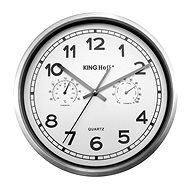 Nástěnné hodiny 30 cm Kinghoff Kh-5027 Teploměr - Wall Clock