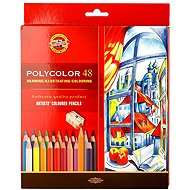 KOH-I-NOOR Polycolour 3836/48 Art Crayons 48 pcs - Coloured Pencils