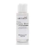 Docrafts Acrylic Paint DOA 763106 59 ml - Metallic White - Acrylic Paints