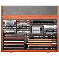Koh-i-noor GIOCONDA 8895 drawing set in wooden case 39 pcs - Art Supplies