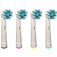 KOMA Spare Head NK01 for Braun Oral-B Cross Action Brushes, 4 pcs - Toothbrush Replacement Head