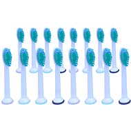 KOMA Set of 16  NK02 Spare Heads for Philips Sonicare Pro Results HX6014 Brushes - Toothbrush Replacement Head