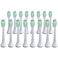 KOMA Set of 16 NK05 Spare Heads for Philips Sonicare OPTIMAL WHITE HX6064 Brushes - Toothbrush Replacement Head