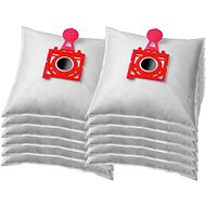 KOMA ZE03PL - Set of 12 Vacuum Cleaner Bags for Zelmer Magnat 3000 Vacuum Cleaners with Plastic fron - Vacuum Cleaner Bags