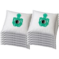 KOMA ZE04PL - Set of 12 Bags for Zelmer Twist Vacuum Cleaner, Twister Textile, Plastic Front - Vacuum Cleaner Bags