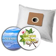 KOMA ET19 - Set of 16 Aromatic Bags with the Scent of the Ocean and Cotton Flower for ETA, Sencor SV - Vacuum Cleaner Bags
