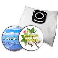 KOMA WB03PL - Set of 16 Aromatic Bags with the Scent of the Ocean and Cotton Flower for ROWENTA, 4 P - Vacuum Cleaner Bags