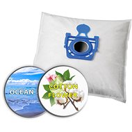 KOMA ZE01PL - Set of 16 Aromatic Bags with the Scent of the Ocean and Cotton Flower for Zelmer Cobra - Vacuum Cleaner Bags