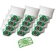 KOMA Set of Accessories for Vorwerk vk 200 Kobold, 12 Pcs of Bags, 1 PC of Motor Filter - Vacuum Cleaner Bags