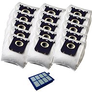 KOMA Accessory Set SB02S for Electrolux, AEG, Philips Vacuum Vleaners, 15 bags, 1 Hepa filter - Vacuum Cleaner Bags