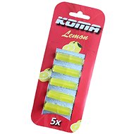 KOMA LEMON, 5 pcs in a Package - Vacuum Cleaner Freshener