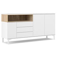 Falco Chest of drawers Atrei 178 white/sonoma oak - Chest of Drawers