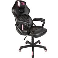 Konix Geek Star Onyx black-pink Gaming Chair - Gaming Chair