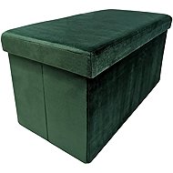 Kontrasto Perfect duo foldable, 60 × 30 cm, dark green - Ottoman
