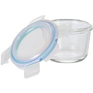 Koopman Round glass jar with plastic lid 100 ml - Storage Jar
