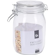 Koopman Glass jar with seal 1000 ml - Storage Jar