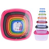 Koopman Set of plastic bowls 7pcs - Food Container Set