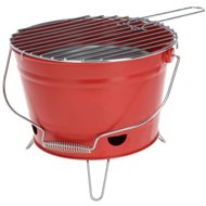 PROGARDEN Portable charcoal grill 27 cm red - Grill