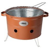 PROGARDEN Portable charcoal grill 34 cm orange - Grill