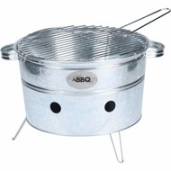 PROGARDEN Portable round grill 34,5 × 20 cm - Grill