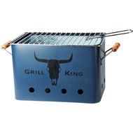 PROGARDEN Portable charcoal grill Grill King 43 × 20 cm blue - Grill