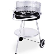PROGARDEN Garden charcoal grill chrome 47 × 75 cm - Grill