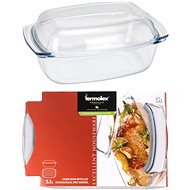 Koopman Glass baking dish 5,1l - Roasting Pan
