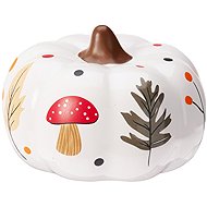 Koopman Dolomite Pumpkin 9 × 6cm, Coloured - Decoration