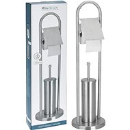 Koopman toilet set - stainless steel stand 80 cm - Toilet Brush