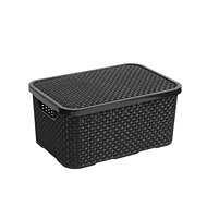 Branq Rattan basket 19 l - anthracite - Storage Box