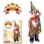 Šaty na karneval – Malý klaun vel. XS - Kostým