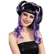 Purple and black wig - Wig