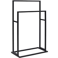 Shumee Towel rack 48 × 24 × 78,5 cm, black - Towel Rack